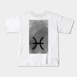 Pisces zodiac sign Kids T-Shirt